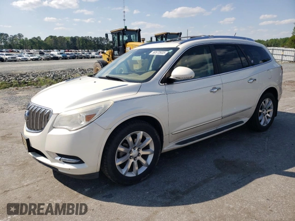 2015 Buick Enclave Premium with VIN 5GAKVCKD5FJ174923, listed as a Copart auction lot 50570935 with 156,107 mi miles and Salvage Title. Bid and sale history available at DreamBid. Image 1.