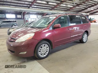 2008 Toyota Sienna XLE with VIN 5TDBK22C48S020525, listed as a Copart auction lot 53050775 with 176,758 mi miles and Salvage Title. Bid and sale history available at carsss.com. Image 1.