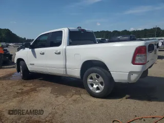 2022 Ram 1500 Big Horn with VIN 1C6RREBG1NN273017, listed as a Copart auction lot 61803835 with 77,450 mi miles and Salvage title. Bid and sale history available at DreamBid. Image 2.