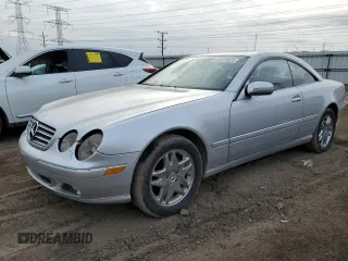 2002 Mercedes-Benz CL with VIN WDBPJ78J32A026038, listed as a Copart auction lot 44579075 with 59,919 mi miles and Clean Title. Bid and sale history available at carsss.com. Image 1.