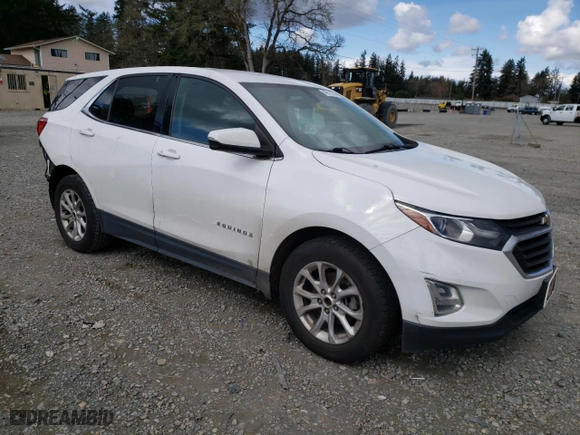 2018 Chevrolet Equinox LT with VIN 3GNAXJEV8JS562322, listed as a Copart auction lot 49013295 with 90,646 mi miles and Salvage Title. Bid and sale history available at carsss.com. Image 4.