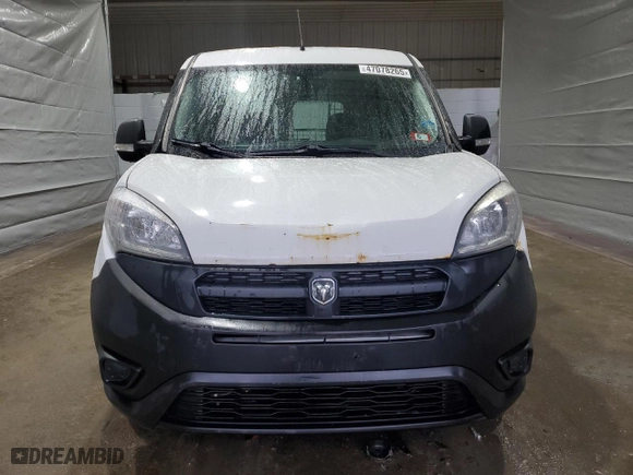 2017 Ram ProMaster City Cargo Van Tradesman with VIN ZFBERFAB3H6E48049, listed as a Copart auction lot 47078265 with 198,206 mi miles and Salvage Title. Bid and sale history available at carsss.com. Image 5.