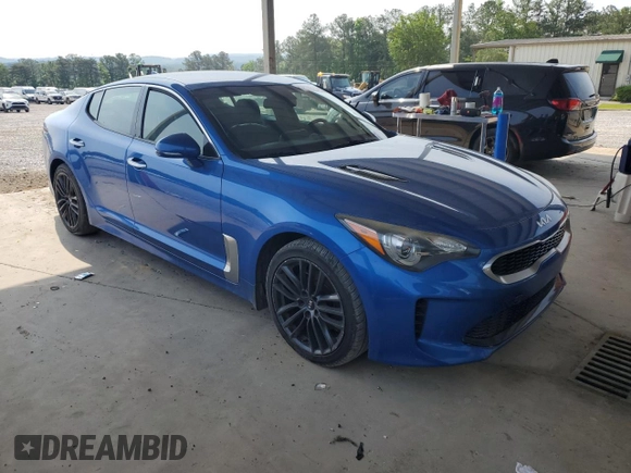 2018 Kia Stinger with VIN KNAE15LA5J6035696, listed as a Copart auction lot 53462545 with 95,109 mi miles and Clean Title. Bid and sale history available at DreamBid. Image 4.