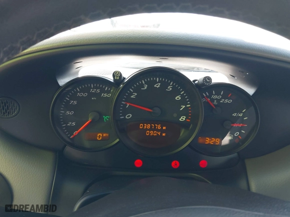 2001 Porsche Boxster with VIN WP0CA29861S620159, listed as a IAAI auction lot 41868701 with 38,776 mi miles. Bid and sale history available at carsss.com. Image 7.