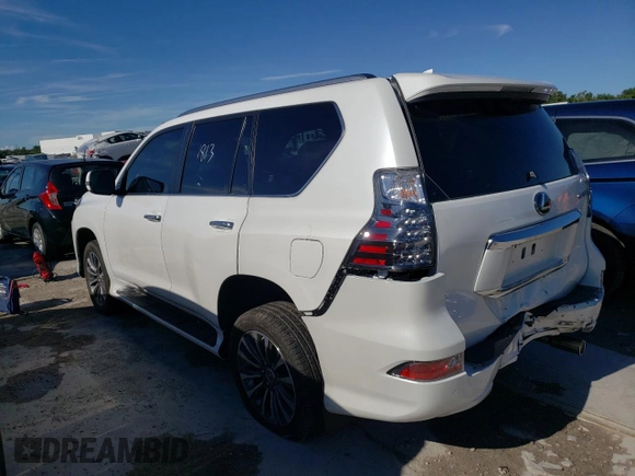 2022 Lexus GX with VIN JTJGM7BX3N5332981, listed as a Copart auction lot 59270252 with 1,813 mi miles. Bid and sale history available at carsss.com. Image 3.