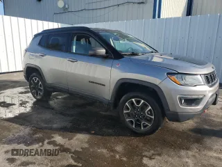2019 Jeep Compass Trailhawk с VIN 3C4NJDDB6KT800037, выставлен на аукционе Copart как лот 58855295 с пробегом Не указан миль и Чистый • Clean title. История ставок и продаж доступна на DreamBid. Изображение 4.