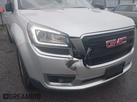 2014 GMC Acadia SLE with VIN 1GKKRNED9EJ365970, listed as a IAAI auction lot 41933354 with 172,232 mi miles and . Bid and sale history available at carsss.com. Image 6.