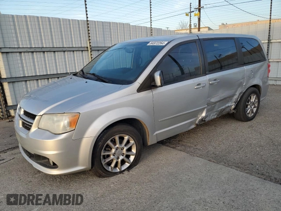 2011 Dodge Grand Caravan R/T with VIN 2D4RN7DG3BR696079, listed as a Copart auction lot 84972264 with 217,423 mi miles and Salvage Title. Bid and sale history available at DreamBid. Image 1.