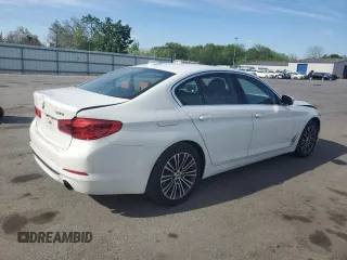 2019 BMW 5 Series 530i xDrive with VIN WBAJA7C50KWW31412, listed as a Copart auction lot 56159605 with 39,947 mi miles and Salvage title. Bid and sale history available at DreamBid. Image 3.