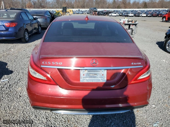 2014 Mercedes-Benz CLS-Class CLS 550 with VIN WDDLJ9BB4EA130397, listed as a Copart auction lot 80245264 with 107,293 mi miles and Salvage Title. Bid and sale history available at carsss.com. Image 6.