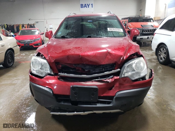 2013 Chevrolet Captiva Sport Fleet LS with VIN 3GNAL2EK9DS609191, listed as a Copart auction lot 80363284 with 118,675 mi miles and Salvage Title. Bid and sale history available at carsss.com. Image 5.