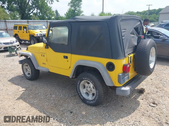 2002 Jeep Wrangler X with VIN 1J4FA39S02P727172, listed as a IAAI auction lot 42612634 with 108,788 mi miles and . Bid and sale history available at DreamBid. Image 3.