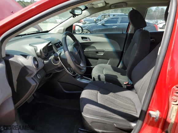 2013 Chevrolet Sonic LT with VIN 1G1JC6SH8D4196861, listed as a Copart auction lot 47163945 with 122,461 mi miles and Salvage Title. Bid and sale history available at carsss.com. Image 7.