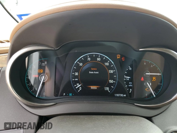2014 Buick LaCrosse Leather with VIN 1G4GB5G30EF132200, listed as a Copart auction lot 51232035 with 118,730 mi miles and Salvage Title. Bid and sale history available at DreamBid. Image 9.