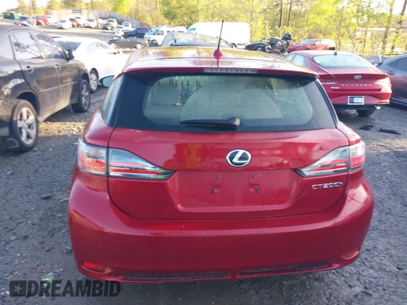 2012 Lexus CT CT 200h with VIN JTHKD5BH1C2072278, listed as a IAAI auction lot 42013285 with 116,970 mi miles and . Bid and sale history available at carsss.com. Image 16.