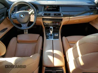 2015 BMW 7 Series 740Li xDrive with VIN WBAYF4C55FD874195, listed as a Copart auction lot 39701134 with 55,065 mi miles and . Bid and sale history available at DreamBid. Image 8.