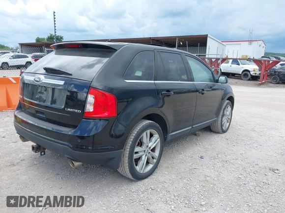 2011 Ford Edge Limited with VIN 2FMDK3KC0BBB60462, listed as a IAAI auction lot 42619122 with 173,391 mi miles and . Bid and sale history available at DreamBid. Image 4.
