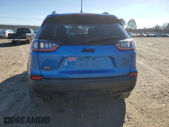 2022 Jeep Cherokee X with VIN 1C4PJMCX8ND531698, listed as a Copart auction lot 41386225 with 45,745 mi miles and Salvage Title. Bid and sale history available at carsss.com. Image 6.