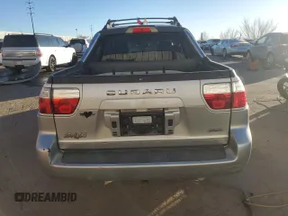 2005 Subaru Baja Turbo z VIN 4S4BT63C355101225, wystawiony jako Copart lot #41710535 z przebiegiem 201 697 mil mil oraz Szkody całkowita. Historia ofert i sprzedaży dostępna na DreamBid. Obrazek 6.