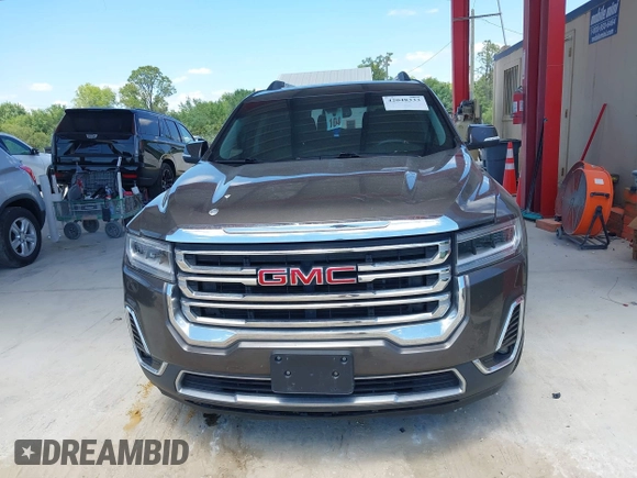 2020 GMC Acadia SLT with VIN 1GKKNULS1LZ106637, listed as a IAAI auction lot 42048333 with 129,491 mi miles and . Bid and sale history available at DreamBid. Image 6.