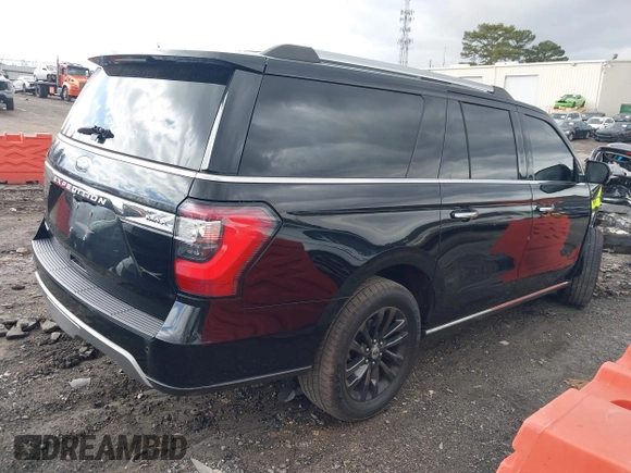 2020 Ford Expedition Max Limited with VIN 1FMJK1KT4LEA10805, listed as a IAAI auction lot 41719205 with 110,691 mi miles and . Bid and sale history available at DreamBid. Image 4.