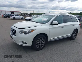 2015 Infiniti QX60 with VIN 5N1AL0MM3FC540132, listed as a IAAI auction lot 42760442 with 197,075 mi miles and . Bid and sale history available at DreamBid. Image 2.