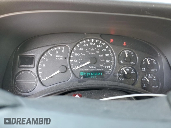 2002 Chevrolet Silverado 1500 LS with VIN 2GCEC19WX21412752, listed as a Copart auction lot 48411305 with 171,567 mi miles and Clean Title. Bid and sale history available at DreamBid. Image 9.