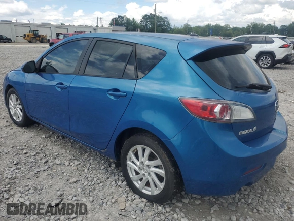 2012 Mazda 3 i Touring with VIN JM1BL1L71C1618361, listed as a Copart auction lot 59713615 with Not provided miles and Clean title. Bid and sale history available at DreamBid. Image 2.
