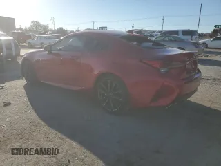 2023 Lexus RC with VIN JTHGA5BC3P5012476, listed as a Copart auction lot 74697224 with 7,522 mi miles and Salvage Title. Bid and sale history available at carsss.com. Image 2.