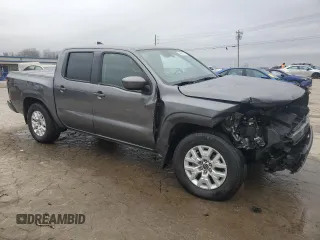 2022 Nissan Frontier S with VIN 1N6ED1EK0NN690236, listed as a Copart auction lot 44001225 with 44,829 mi miles and Salvage title. Bid and sale history available at DreamBid. Image 4.