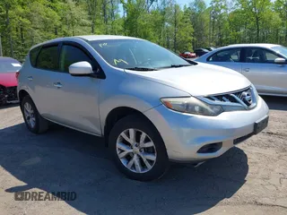 2012 Nissan Murano SV with VIN JN8AZ1MW8CW227408, listed as a IAAI auction lot 42153588 with 144,179 mi miles and . Bid and sale history available at carsss.com. Image 1.