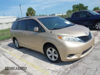 2011 Toyota Sienna LE AAS with VIN 5TDKK3DC3BS145137, listed as a IAAI auction lot 42719917 with Not provided miles and . Bid and sale history available at DreamBid. Image 1.