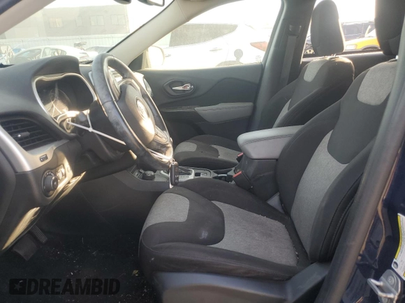 2014 Jeep Cherokee Latitude with VIN 1C4PJMCSXEW260457, listed as a Copart auction lot 76585553 with 84,957 mi miles and Salvage Title. Bid and sale history available at carsss.com. Image 7.
