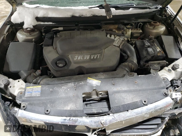 2008 Saturn Aura XR with VIN 1G8ZV57758F139844, listed as a Copart auction lot 89400555 with 120,567 mi miles and Salvage Title. Bid and sale history available at carsss.com. Image 11.