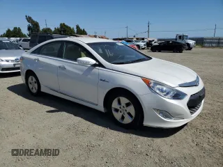 2012 Hyundai Sonata Hybrid z VIN KMHEC4A40CA044368, wystawiony jako Copart lot #58782435 z przebiegiem 169 333 mil mil oraz Czysty tytuł • Clean title. Historia ofert i sprzedaży dostępna na DreamBid. Obrazek 4.