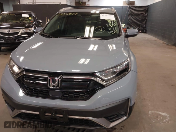 2022 Honda CR-V Touring with VIN 2HKRW2H98NH609948, listed as a IAAI auction lot 39272877 with 400 mi miles. Bid and sale history available at carsss.com. Image 11.