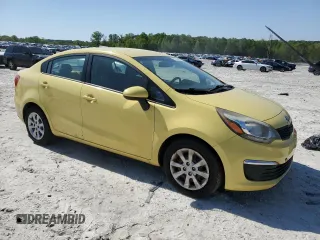2016 Kia Rio LX with VIN KNADM4A37G6557465, listed as a Copart auction lot 52239055 with 120,477 mi miles and Clean Title. Bid and sale history available at carsss.com. Image 5.