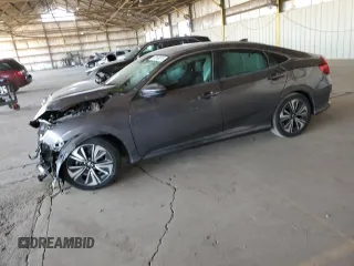 2018 Honda Civic EX-L z VIN JHMFC1F83JX022750, wystawiony jako Copart lot #52168015 z przebiegiem 80 708 mil mil oraz Szkoda całkowita • Salvage title. Historia ofert i sprzedaży dostępna na DreamBid. Obrazek 1.