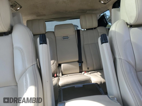 2015 Land Rover Range Rover Autobiography with VIN SALGV3TFXFA214698, listed as a Copart auction lot 60444585 with 101,326 mi miles and Salvage title. Bid and sale history available at DreamBid. Image 10.