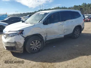 2021 Honda Pilot EX-L with VIN 5FNYF5H53MB037341, listed as a Copart auction lot 47585325 with 80,992 mi miles and Salvage Title. Bid and sale history available at carsss.com. Image 1.