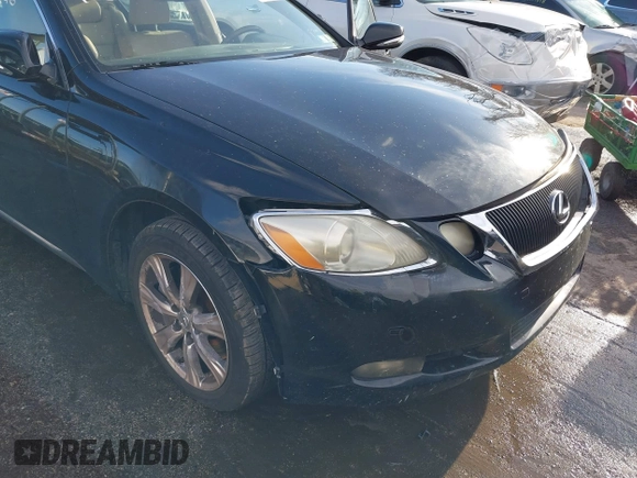 2008 Lexus GS with VIN JTHCE96S180019551, listed as a IAAI auction lot 38621596 with 141,645 mi miles. Bid and sale history available at carsss.com. Image 6.