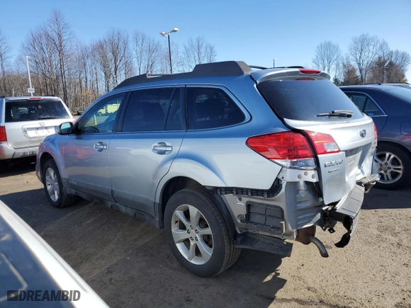 2013 Subaru Outback 2.5i Premium with VIN 4S4BRBGC2D3273872, listed as a Copart auction lot 47418305 with 162,557 mi miles and Salvage Title. Bid and sale history available at carsss.com. Image 2.