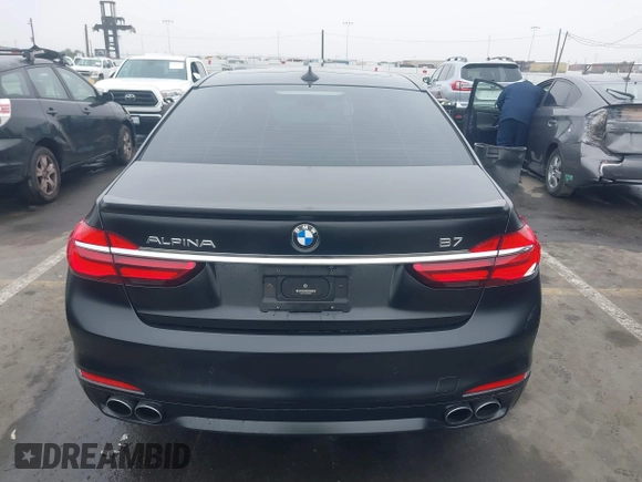 2018 BMW 7 Series ALPINA B7 xDrive with VIN WBA7F2C5XJG856217, listed as a IAAI auction lot 41473030 with 49,298 mi miles. Bid and sale history available at carsss.com. Image 16.