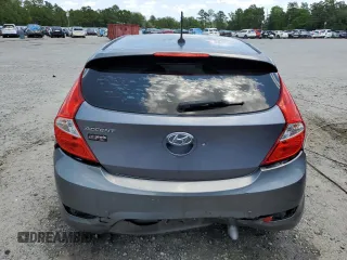 2016 Hyundai Accent Sport with VIN KMHCU5AE8GU258998, listed as a Copart auction lot 53866174 with 83,354 mi miles. Bid and sale history available at carsss.com. Image 6.