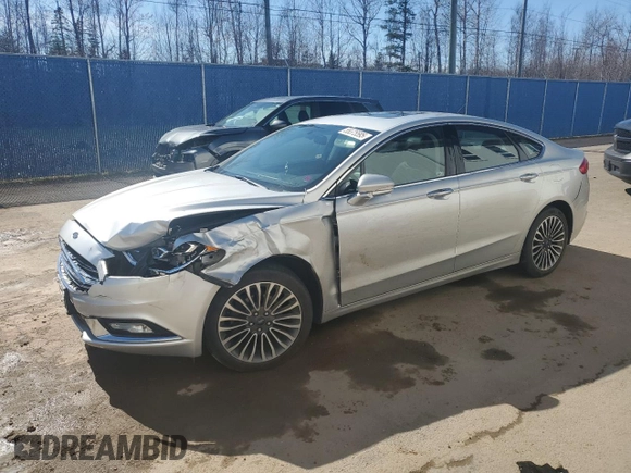 2017 Ford Fusion SE with VIN 3FA6P0H92HR172749, listed as a Copart auction lot 55575595 with 132,767 mi miles and Salvage Title. Bid and sale history available at DreamBid. Image 1.
