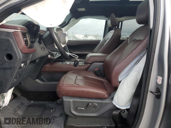 2022 Ford Expedition Max Limited z VIN 1FMJK2AT8NEA30114, wystawiony jako Copart lot #80862594 z przebiegiem 53 114 mil mil oraz Szkoda całkowita • Salvage title. Historia ofert i sprzedaży dostępna na DreamBid. Obrazek 7.