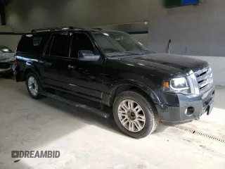 2011 Ford Expedition Max Limited with VIN 1FMJK2A50BEF20317, listed as a Copart auction lot 88308665 with 222,012 mi miles and Salvage title. Bid and sale history available at DreamBid. Image 4.