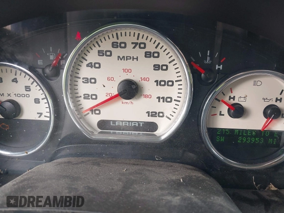 2004 Ford F-150 XLT with VIN 1FTPW14584KA75127, listed as a IAAI auction lot 42690385 with 293,958 mi miles and . Bid and sale history available at DreamBid. Image 7.