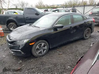 2019 Honda Civic Sedan LX with VIN 2HGFC2F60KH555359, listed as a IAAI auction lot 41626477 with 75,336 mi miles. Bid and sale history available at carsss.com. Image 18.