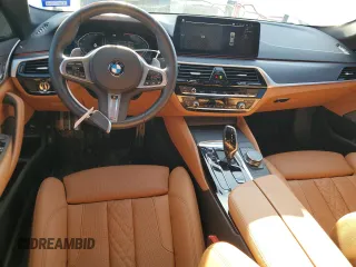 2022 BMW 5 Series 530i xDrive with VIN WBA13BJ00NCL04213, listed as a Copart auction lot 48920615 with 23,910 mi miles and Salvage Title. Bid and sale history available at carsss.com. Image 8.
